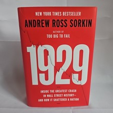 1929: Inside the Greatest Crash - Hardcover, by Sorkin Andrew Ross - Very Good picture