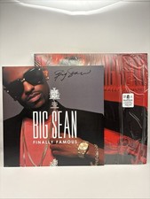 Big Sean Finally Famous Anniversary Exclusive Signed Vinyl 2LP LE /300 IN HAND picture