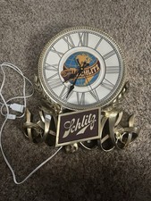 Vintage Schlitz Clock/Light Advertising Sign - Seller Refurbished picture