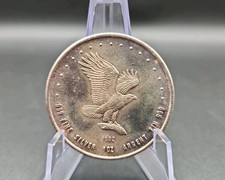 Vintage 1982 Monex 1oz .999 Silver Toned Round picture