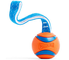 Chuckit Ultra Tug Dog Toy Large Ultra Ball Nylon Handle Fetch Tug 3 Inch picture