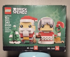 LEGO BRICKHEADZ: Mr. & Mrs. Claus 40274 New Sealed  picture