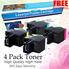 4 PK CMYK Color Toner Set For Lexmark 701XY 701XC 701XM 701XK CS510DTE CS510DE picture