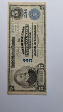 1902 $5 National Bank 'Plain Back'note-fr.598 The Shelburne Falls Massachusetts picture