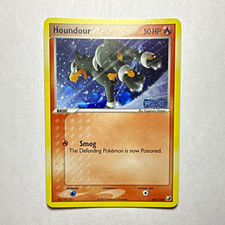 2005 POKEMON EX UNSEEN FORCES HOUNDOUR-REVERSE HOLO-STAMPED-MINTY PACK FRESH picture