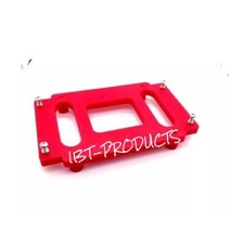 MSD 6AL 6A IGNITION BOX SYSTEM MOUNT PLATE 6201/6425/6430 BRAND NEW RED picture