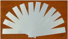 1 Dozen WHITE REFLECTIVE ARROW WRAPS + EXTRAS  *Multiple Sizes Available* picture