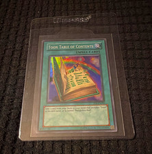 Konami Yu-Gi-Oh Toon Table of Contents Super Rare Foil TP6-EN002 EN picture