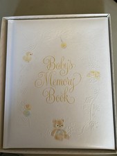 Hallmark Keepsake Baby Book Vintage 1983 Rare With Box picture