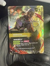 Riftbound Ambessa Respected and Feared Overnumber 187/166 Near Mint picture