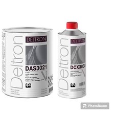 DAS3021 Deltron PPG Acrylic Urethane Sealer White Gallon And DCX3030 Hardener Qt picture