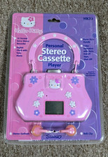 Vintage Hello Kitty 2002 HK39 Personal Stereo Cassette Tape Player Pink picture