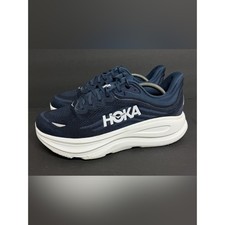 Hoka One One Bondi 9 Running Shoes Mens Size 11 4E Blue X-Wide Mesh BARELY WORN picture