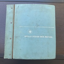 RARE APOLLO Design Data Manual, North American Aviation Space & Information Div. picture