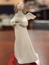 Vintage Lladro An Angels Wish 6788 Porcelain Figurine Plegaria Praying Angel 9