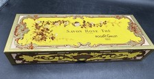 Vtg New Roger & Gallet Savon Rose Soap Made In France 3 Round Bars x3.5oz picture