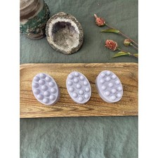 Midnight blackberry Vegan Herbal Massage Soap Bar, Spa Gift for Her picture