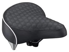 Schwinn Comfort Bike Seat, Quilted, Wide Saddle, Black picture