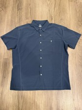 KÜHL Men’s XL Short Sleeve Button Down Hiking Work Shirt Outdoor Performance picture