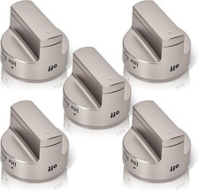 5pc Gas Stove Knobs for Maytag Range MGR6600FB0 MGR6600FZ1 MGR7700LZ1 MGR6600FZ2 picture