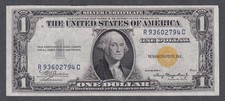 NORTH AFRICA 1935A $1 WWII EMERGENCY ISSUE Beautiful UNC Silver Certificate picture