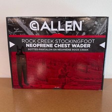 Allen Rock Creek Stockingfoot Neoprene Chest Wader Adjustable Suspenders - NEW picture