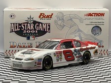 2001 Dale Earnhardt Jr Budweiser MLB All Star Game Pepsi 400 Daytona Action 1/24 picture