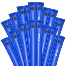 VEVOR 26 Gauge Double Chamber Water Bags Tubes Winter Pool Cover 12 Packs 8 ft picture