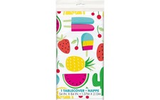 Unique Sweet Succulent Plastic Tablecover  54x84