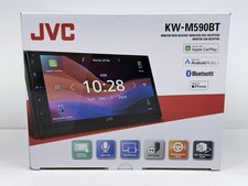 JVC KW-M590BT, 2-DIN Digital Media Receiver, W/ Apple CarPlay And Android Auto picture