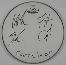 Everclear JSA Signed Autograph Drumhead Guitar Charity Drum Head picture