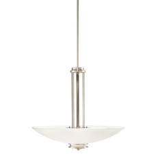 Kichler 3275NI Hendrik 3-Light Inverted Pendant in Brushed Nickel picture