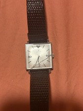 Vintage Omega 620 / D6624 Solid 14k White Gold Diamond Dial Watch picture
