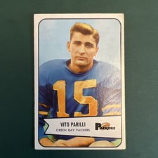 1954 BOWMAN FOOTBALL #10 VITO PARILLI NM-MT picture