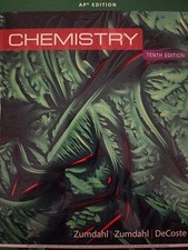Chemistry AP Edition, 10th, Steven S Zumdahl picture