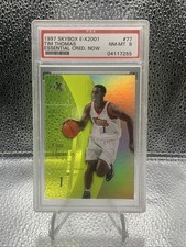 1997-98 Skybox Ex2001 - Tim Thomas #77 Essential Credentials Now /77 (RC) picture