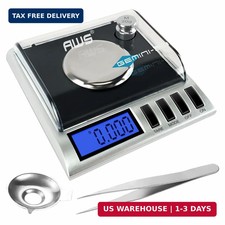 AWS Gemini-50 Milligram Scale 50g x 0.001g-Digital Jewelry/Lab Scale for Powder, picture