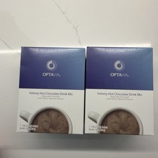 2 Boxes Optavia Velvety Hot Chocolate Drink Mix 7 Fuelings Exp 11/20/2026 In Box picture