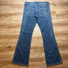 Vintage Diesel Zaf Bootcut Jeans Mens 32x32 Blue Stretch Denim Made In Italy 87P picture