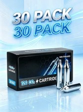 30 Packs Whipbester 12g CO2 Cartridges for Air Pistols, BB Guns & Air Rifles picture