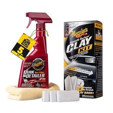 Meguiar's Smooth Surface Clay Kit for Smooth as Glass Paint Finish Car Care picture