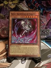 Yu-Gi-Oh Skull Archfiend Of Chaos CORI-EN002 Super Rare 1st Edition picture