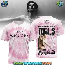 YUNGBLUD North American Tour 2026 3D T-Shirt Gift For Fan PA721 picture