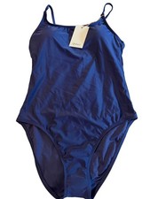 Quince NWT Women's Navy Blue One Piece Swimsuit - Size Medium picture