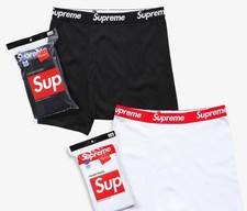 Supreme x Hanes Boxer Briefs (4 pack) black （Size S-XL） Ship Now picture
