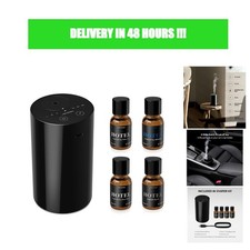Airversa AN8 Waterless Essential Oil Diffuser Kit 4x10mL Black picture