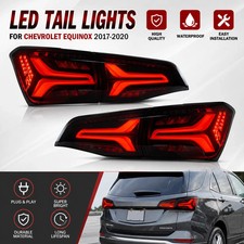 Dynamic Smoke LED Tail Lights Rear Lights LH+RH Side For Chevy Equinox 2018-2021 picture