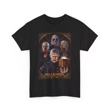 Hellraiser and the Cenobites T-Shirt, Horror Movie Graphic Tee, Halloween Shirt picture