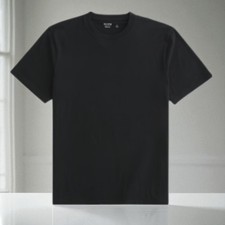 Hollister Shirt Men's Black Cooling Tee Athletic Basic Performance NEW picture