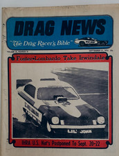 DRAG NEWS  DON GARLITS 1974 DON PRUDHOMME NHRA AHRA  VTG  DRAG RACING picture
